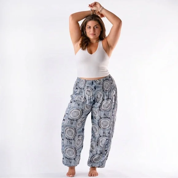 NWT Women's Santa Barbara Beach / Yoga / Harem Pants - Picture 5 of 5